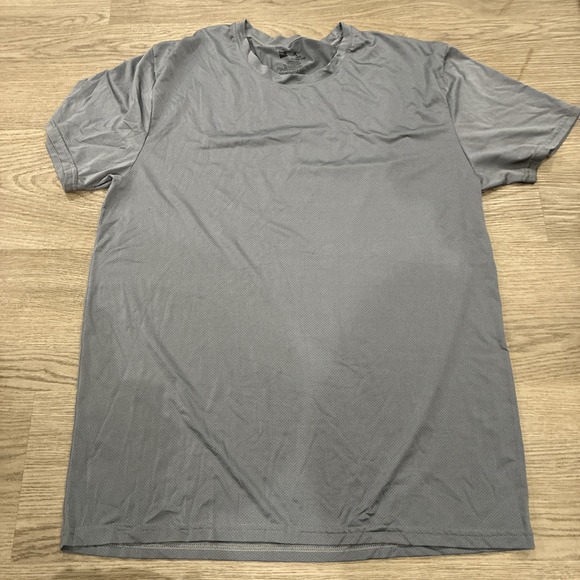 Hanes Other - Hanes Men's Short Sleeve X-Temp T-Shirt Sz L Gray Athletic Crew Neck Adult